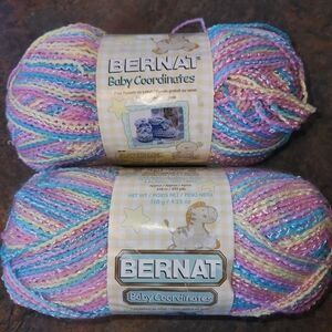 Bundle of 2 BERNAT Baby Yarn PYJAMA PARTY